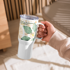 The Lord Is My Shepherd: Psalm 23:1 Travel Mug With Handle (25 oz / 40 oz)