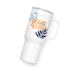 God Our Refuge: Psalm 46:1 Travel Mug With Handle (25 oz / 40 oz)