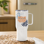 God Our Refuge: Psalm 46:1 Travel Mug With Handle (25 oz / 40 oz)
