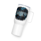 Light Of The World: John 8:12 Travel Mug With Handle (25 oz / 40 oz)