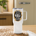 The Lion of Judah: Revelation 5:5 Travel Mug With Handle (25 oz / 40 oz)