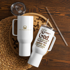 Full Armor Of God: Ephesians 6:11 Travel Mug With Handle (25 oz / 40 oz)