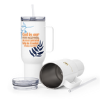 God Our Refuge: Psalm 46:1 Travel Mug With Handle (25 oz / 40 oz)