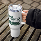 Stand Firm in Faith: 1 Corinthians 16:13-14 Travel Mug With Handle (25 oz / 40 oz)