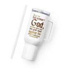Full Armor Of God: Ephesians 6:11 Travel Mug With Handle (25 oz / 40 oz)