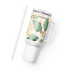 The Lord Is My Shepherd: Psalm 23:1 Travel Mug With Handle (25 oz / 40 oz)
