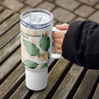 The Lord Is My Shepherd: Psalm 23:1 Travel Mug With Handle (25 oz / 40 oz)