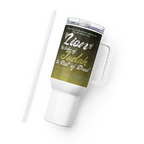 Lion of Judah & Root of David: Revelation 5:5 Travel Mug With Handle (25 oz / 40 oz)