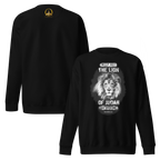 The Lion of Judah: Revelation 5:5 Unisex Premium Sweatshirt