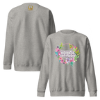 Grace & Peace Blooms: 2 Corinthians 1:2 Unisex Premium Sweatshirt