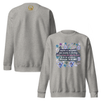 Fearless Woman: Proverbs 31:30 Unisex Premium Sweatshirt