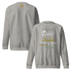 Lion of Judah & Root of David: Revelation 5:5 Unisex Premium Sweatshirt