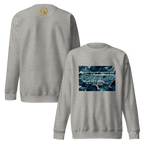 Light Of The World: John 8:12 Unisex Premium Sweatshirt