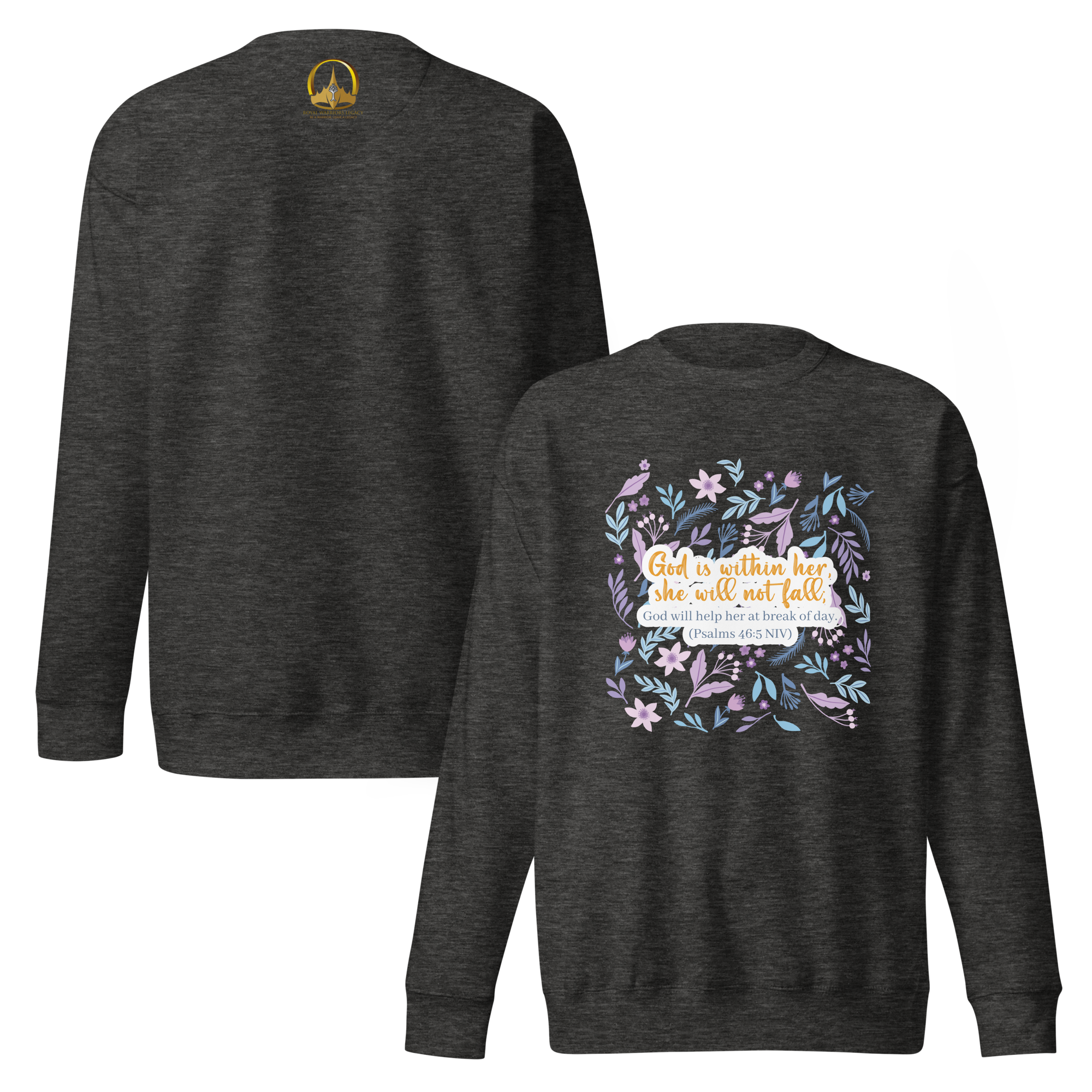 Unshakeable Faith: Psalms 46:5 Unisex Premium Sweatshirt