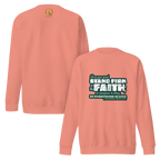 Stand Firm in Faith: 1 Corinthians 16:13-14 Unisex Premium Sweatshirt