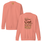 Full Armor Of God: Ephesians 6:11 Unisex Premium Sweatshirt