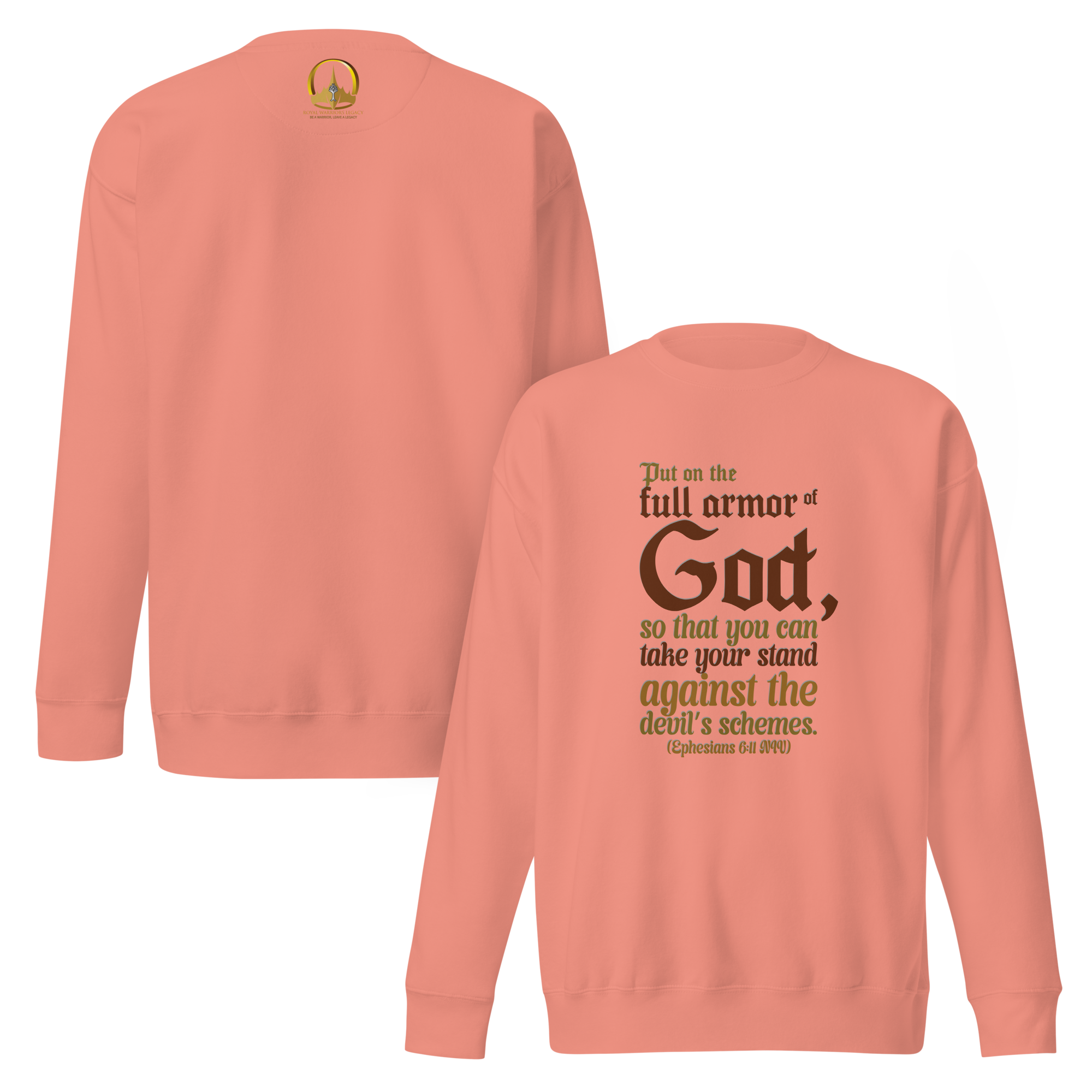 Full Armor Of God: Ephesians 6:11 Unisex Premium Sweatshirt