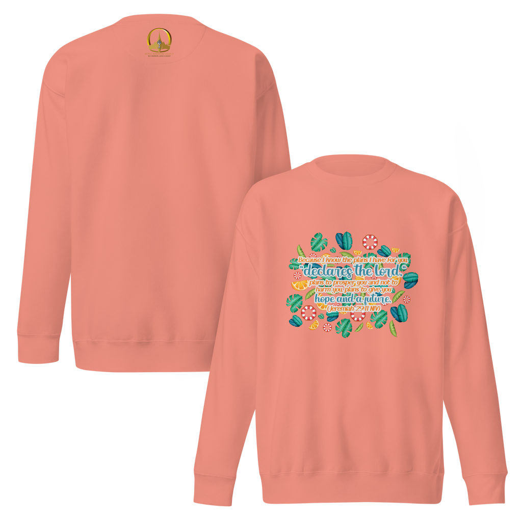 Hope & Future: Jeremiah 29:11 Unisex Premium Sweatshirt