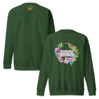 Grace & Peace Blooms: 2 Corinthians 1:2 Unisex Premium Sweatshirt