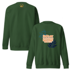 God Our Refuge: Psalm 46:1 Unisex Premium Sweatshirt