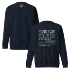 Rejoice in His Love: Zephaniah 3:17 Unisex Premium Sweatshirt