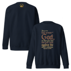 Full Armor Of God: Ephesians 6:11 Unisex Premium Sweatshirt