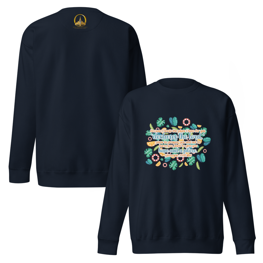 Hope & Future: Jeremiah 29:11 Unisex Premium Sweatshirt