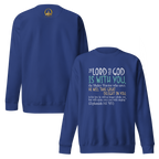 Rejoice in His Love: Zephaniah 3:17 Unisex Premium Sweatshirt