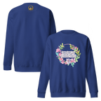 Grace & Peace Blooms: 2 Corinthians 1:2 Unisex Premium Sweatshirt