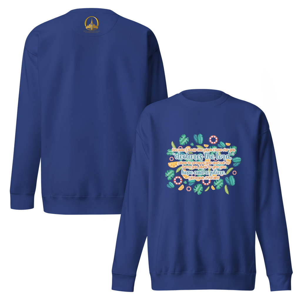 Hope & Future: Jeremiah 29:11 Unisex Premium Sweatshirt