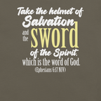Sword & Salvation: Ephesians 6:17 Christian T-Shirt