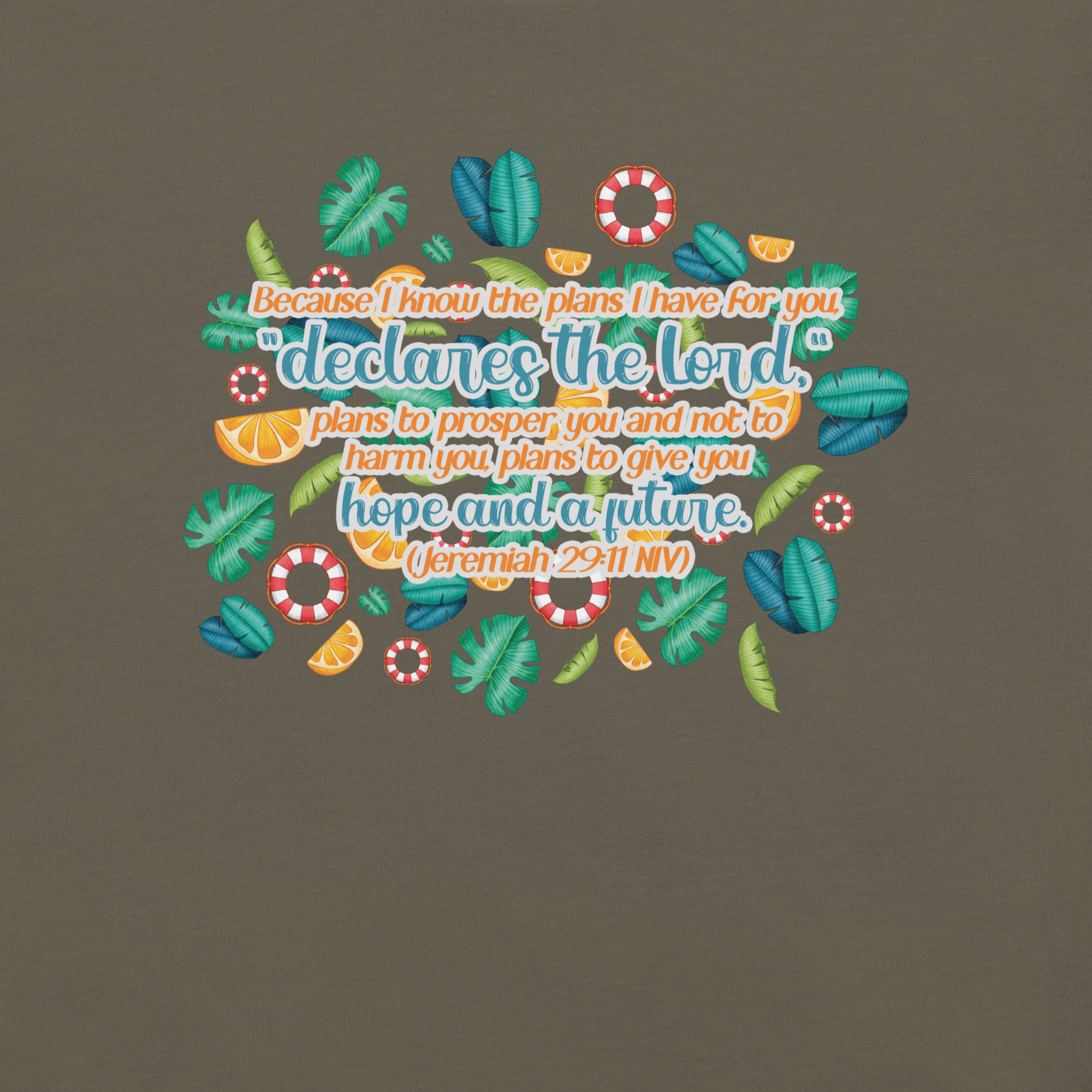 Hope & Future: Jeremiah 29:11 Christian T-Shirt