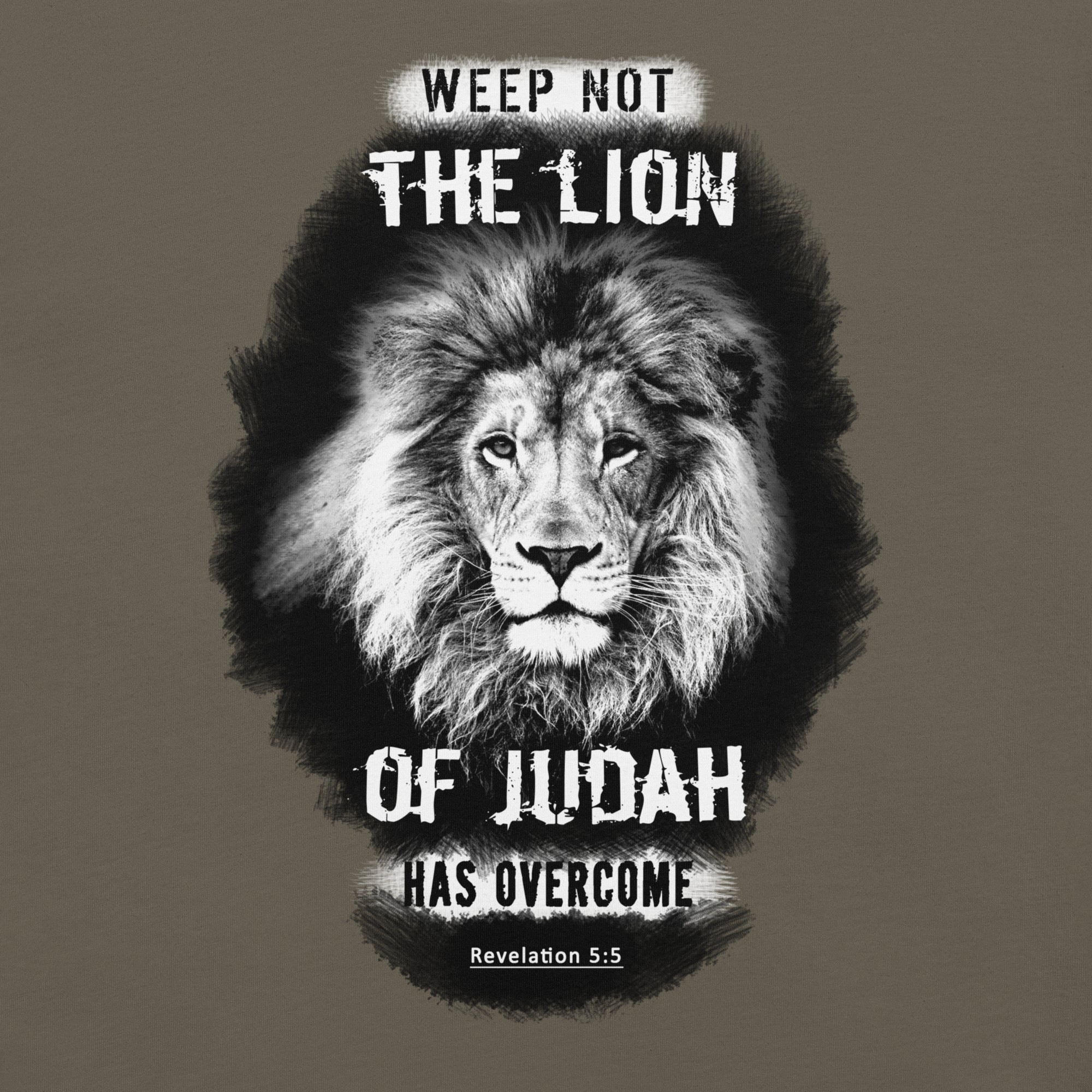 The Lion of Judah: Revelation 5:5 Christian T-Shirt