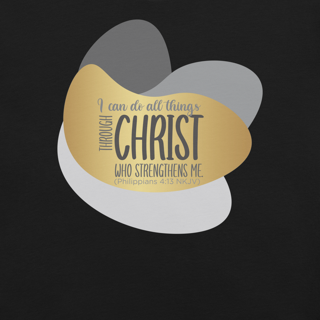 Empowered by Christ: Philippians 4:13 Christian T-Shirt