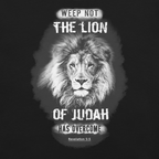 The Lion of Judah: Revelation 5:5 Christian T-Shirt