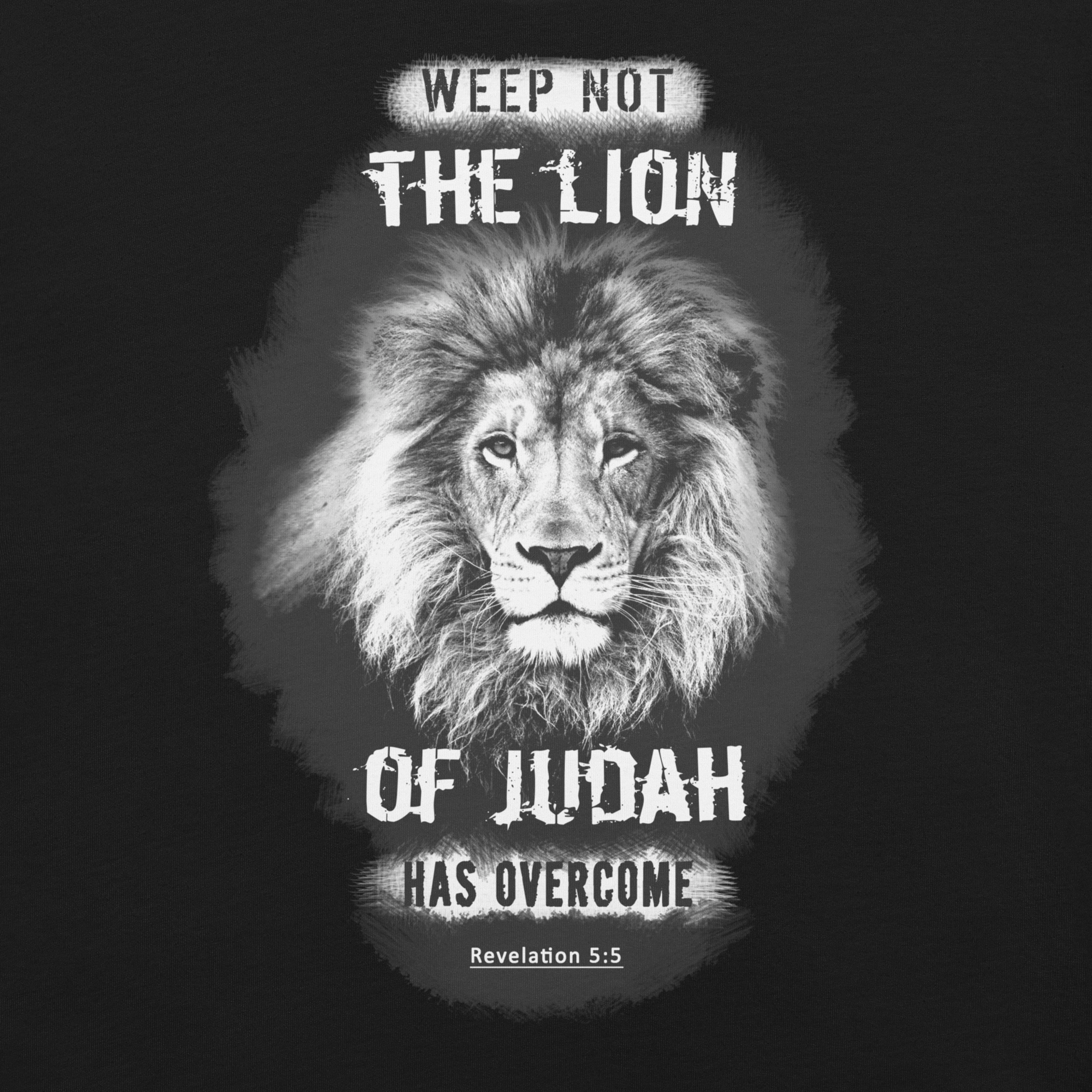 The Lion of Judah: Revelation 5:5 Christian T-Shirt