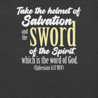 Sword & Salvation: Ephesians 6:17 Christian T-Shirt