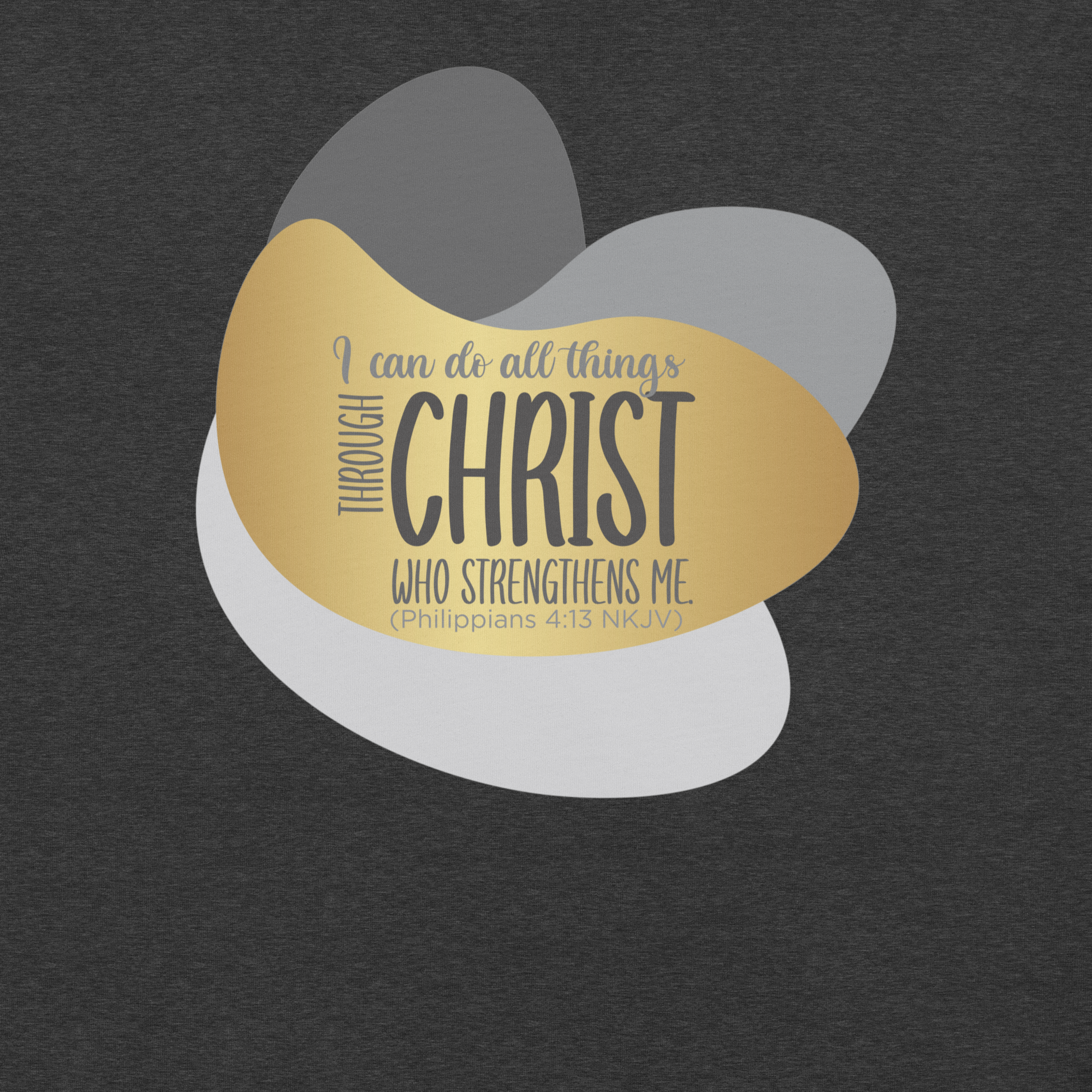 Empowered by Christ: Philippians 4:13 Christian T-Shirt