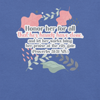 Fruitful Hands: Proverbs 31:31 Christian T-Shirt