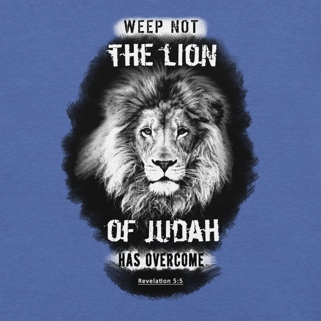The Lion of Judah: Revelation 5:5 Christian T-Shirt