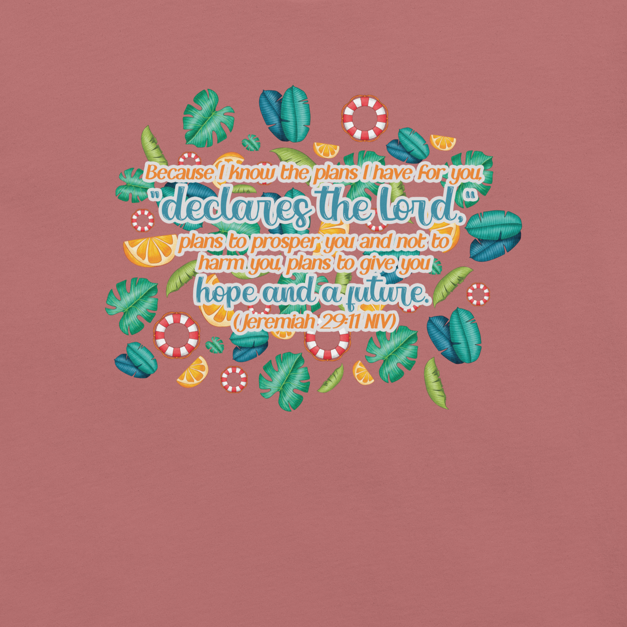 Hope & Future: Jeremiah 29:11 Christian T-Shirt