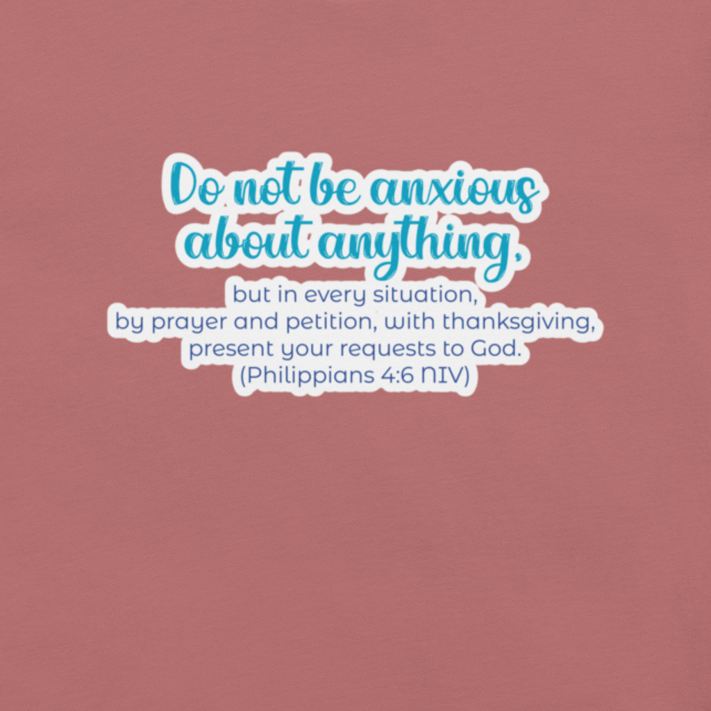 Prayer & Gratitude: Philippians 4:6 Christian T-Shirt
