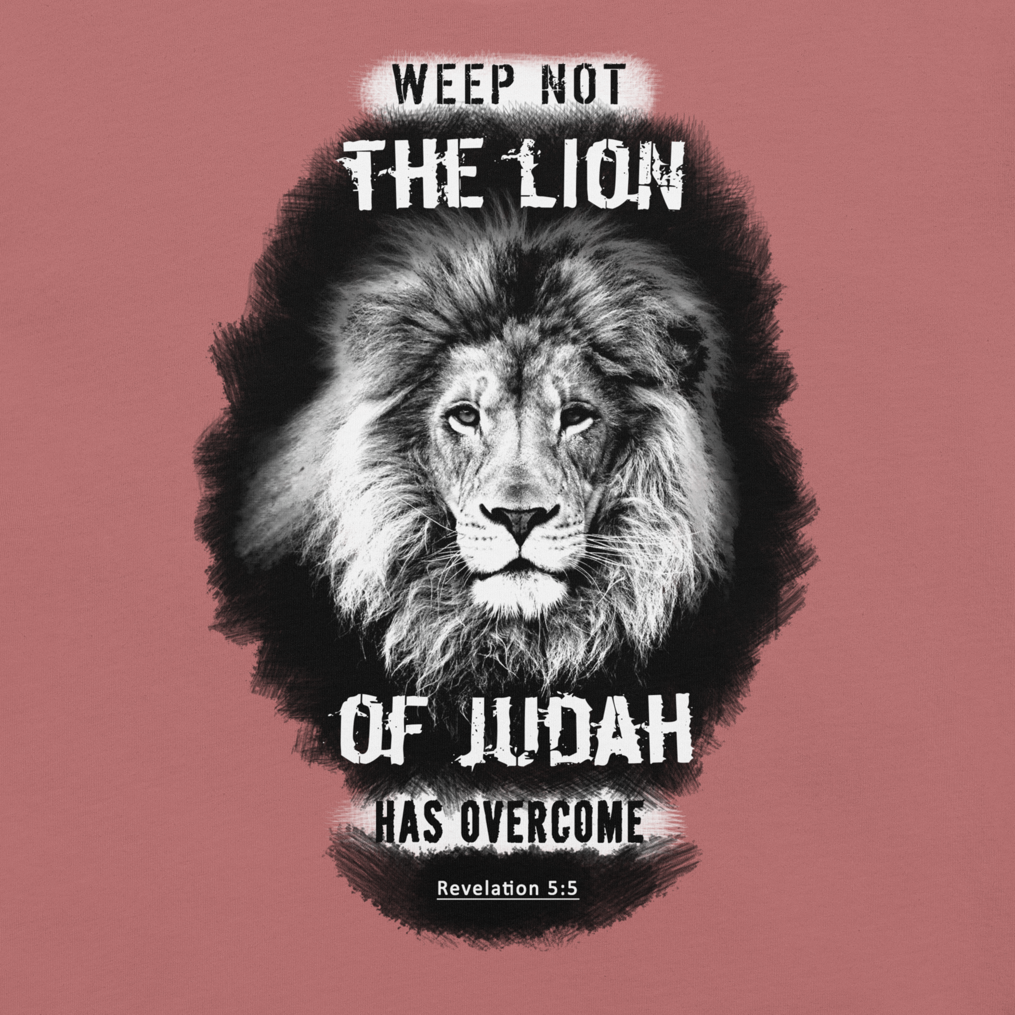 The Lion of Judah: Revelation 5:5 Christian T-Shirt