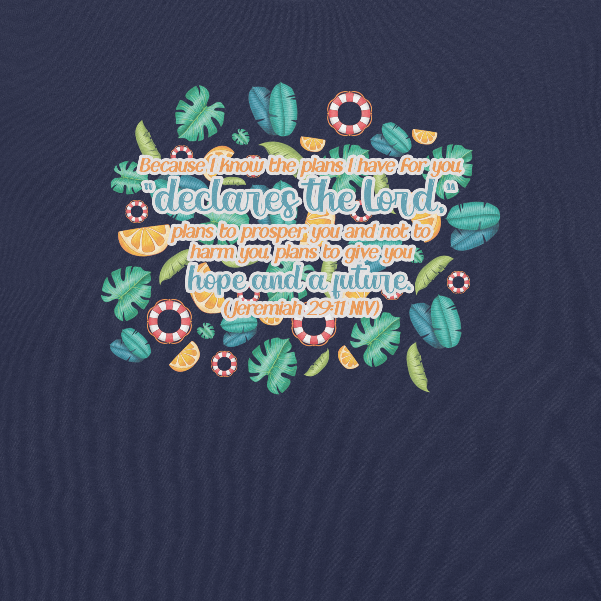 Hope & Future: Jeremiah 29:11 Christian T-Shirt