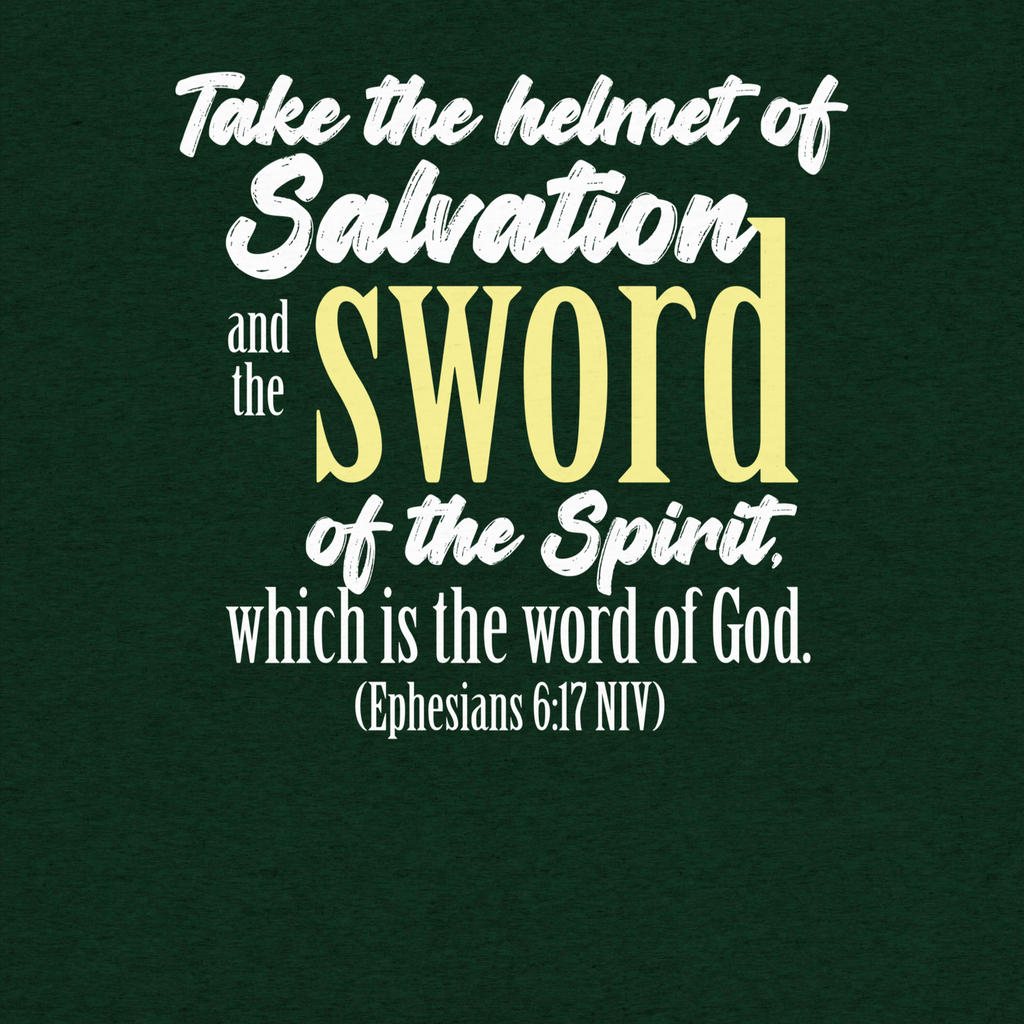Sword & Salvation: Ephesians 6:17 Tri-Blend