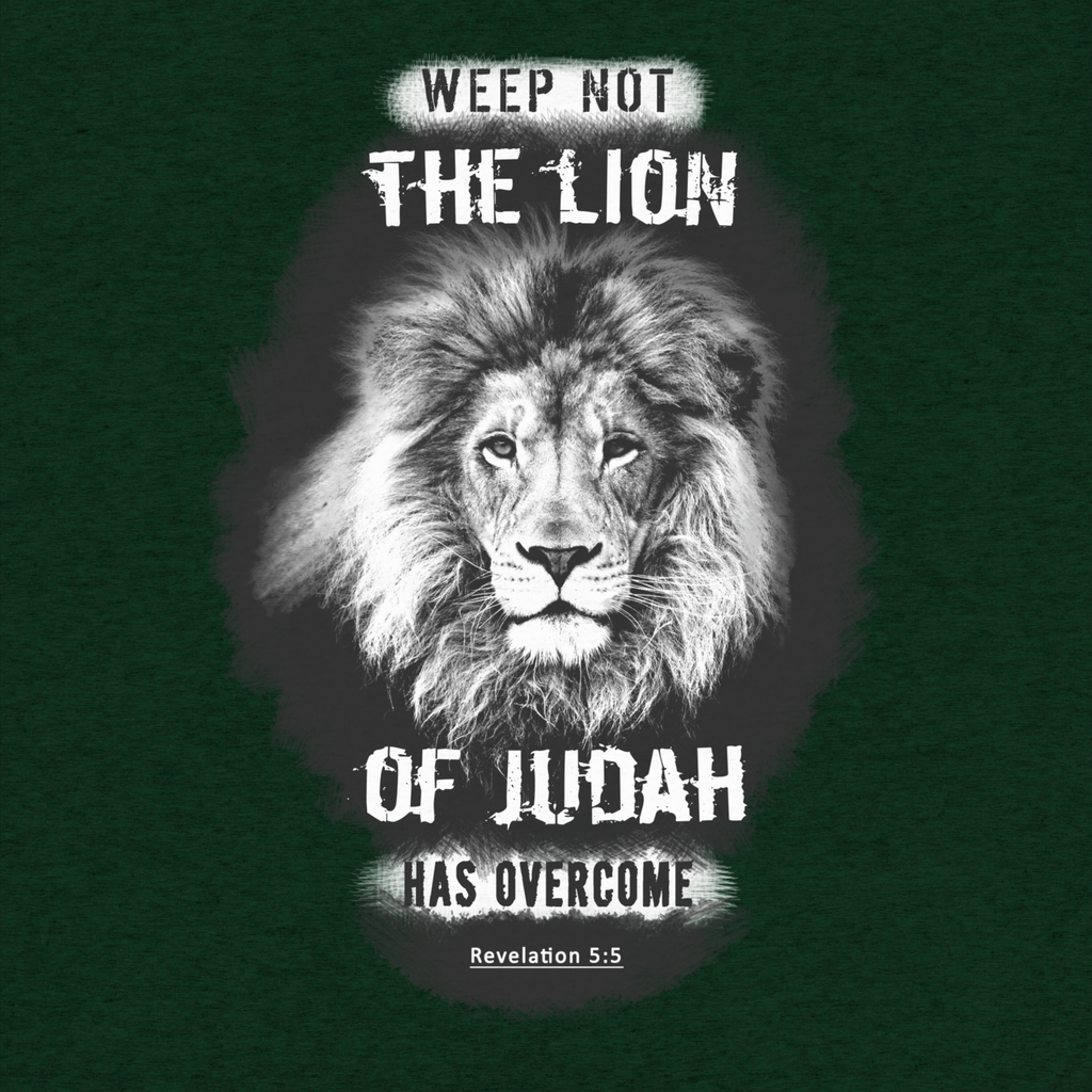 The Lion of Judah: Revelation 5:5 Tri-Blend