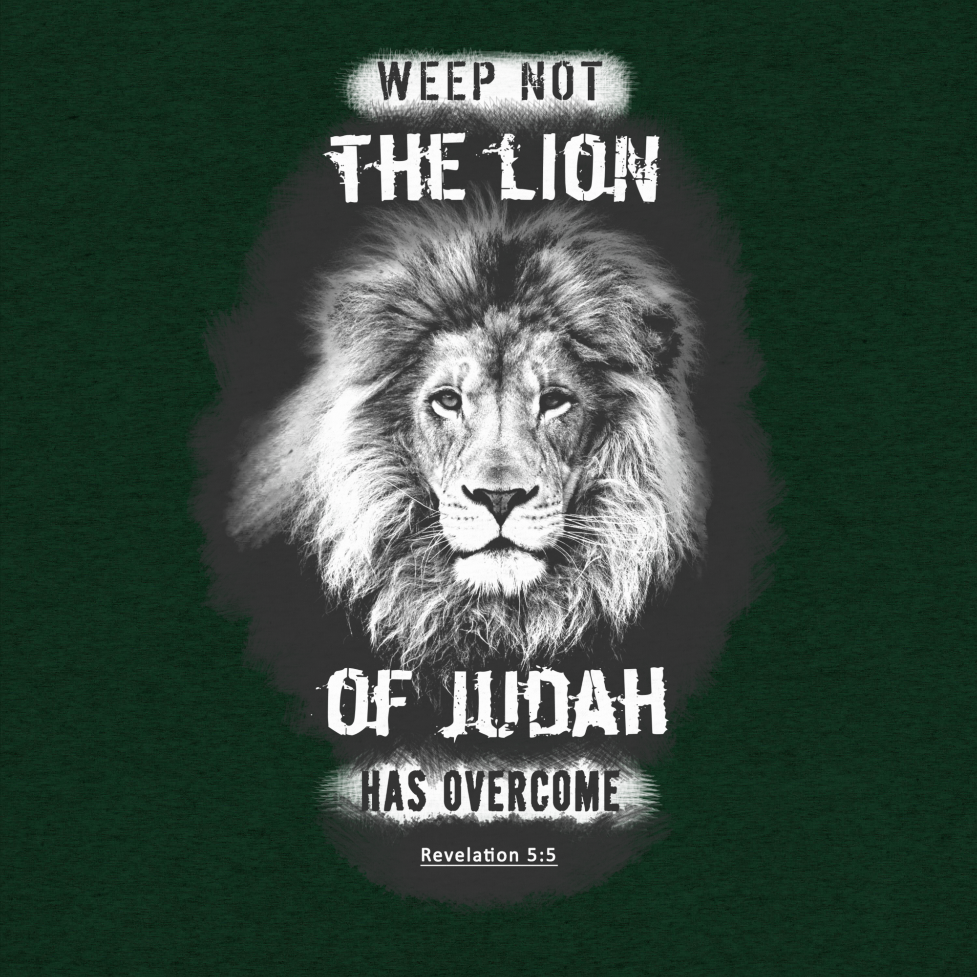 The Lion of Judah: Revelation 5:5 Tri-Blend