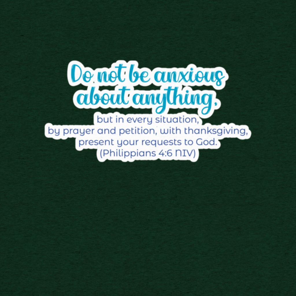 Prayer & Gratitude: Philippians 4:6 Tri-Blend