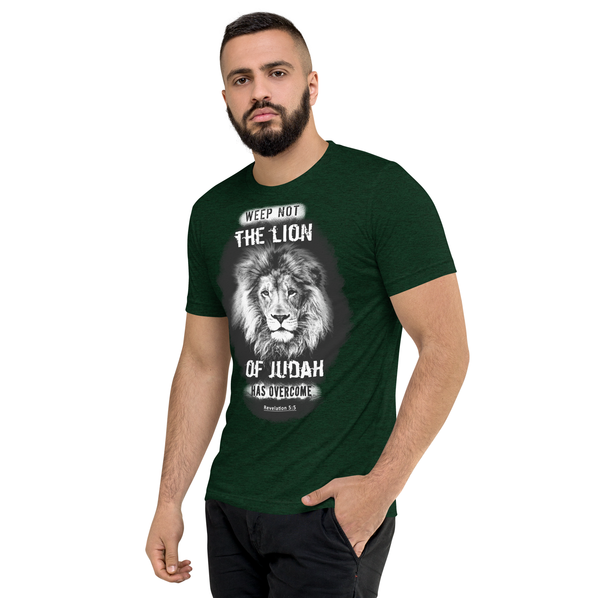 The Lion of Judah: Revelation 5:5 Tri-Blend