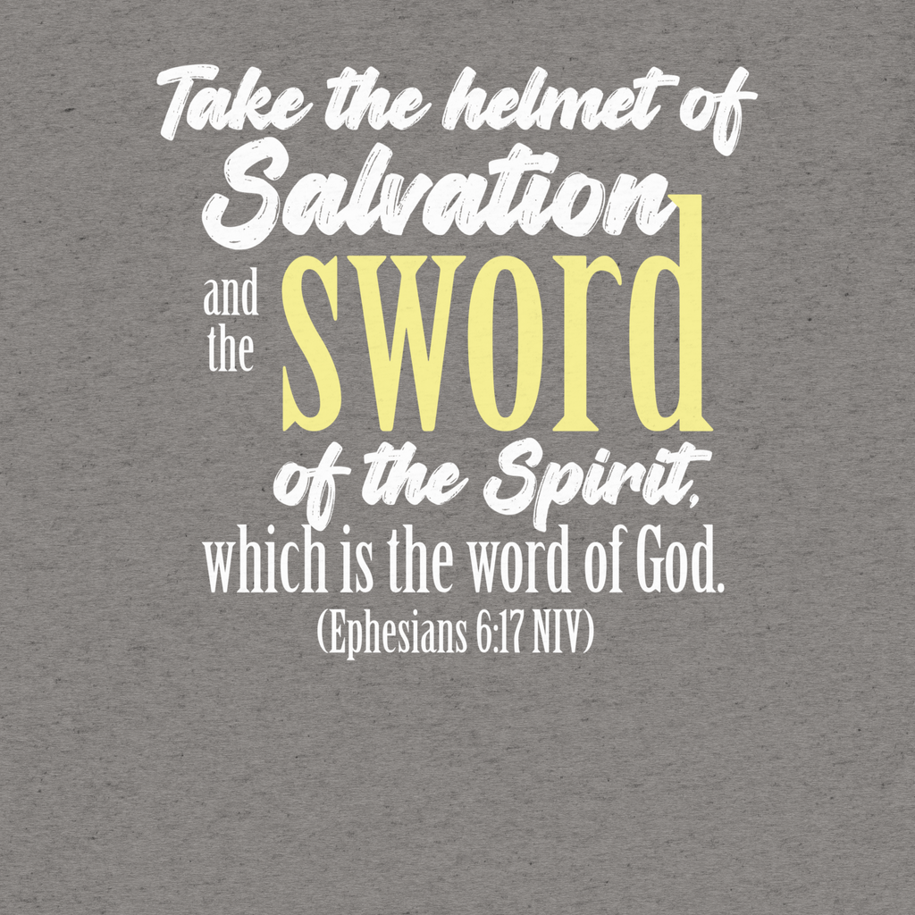 Sword & Salvation: Ephesians 6:17 Tri-Blend